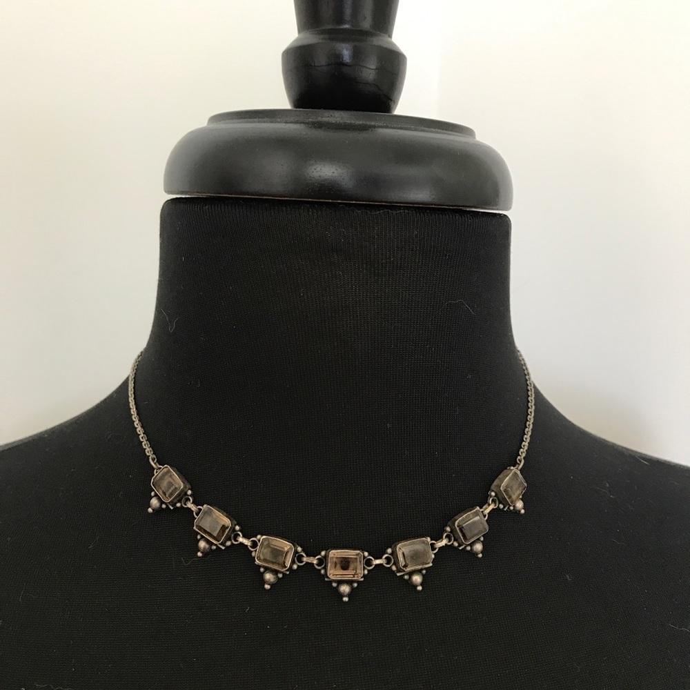 Brown Stones Necklace